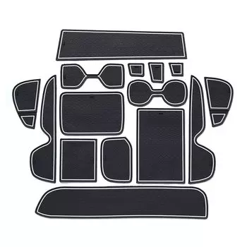 Нескользящий Автомобильный Дверной Коврик Для Toyota RAV4 XA50 2019-2023, Силикагель, Автомобильный Аксессуар, Задний Багажник