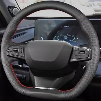 Нескользящий чехол на руль из искусственной кожи с оплеткой на руль автомобиля для Chery Tiggo 2 3 7 8 5X IQ QQ, автомобильные аксессуары