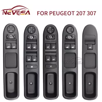 NEVOSA для Peugeot 207 307, переключатель управления электрическим стеклоподъемником 6554.QC 6554.QK 6554.QG 6554.HJ 6554.KT 96351622 XT 6554.E7
