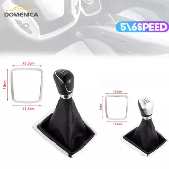 5 6-Скоростной ручной рычаг переключения передач Чехол для Ford Focus 2 MK2 FL C-MAX 2006-2011 MK3 MK4 MK7 Galaxy