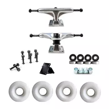 NEW-5Inch грузовики для скейтборда с 52 мм колесами ABEC подшипники Combo Set, колеса для скейтборда, подшипники для скейтборда, оборудование