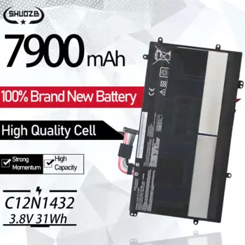 New C12N1432 Аккумулятор для ноутбука Asus Chromebook Filp C100PA C100PA-3J 0B200-01550000 3,8 V 31Wh + Инструменты