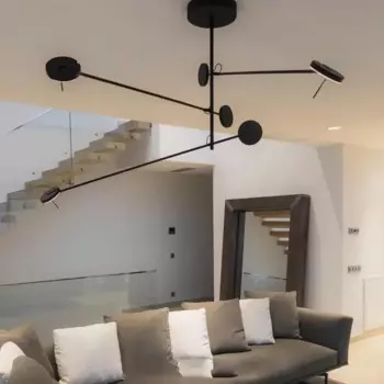 Потолочная люстра TAONUANSHU черная