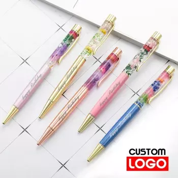 Металлическая шариковая ручка HKY HKOYI Eternal Life Flower с гравировкой