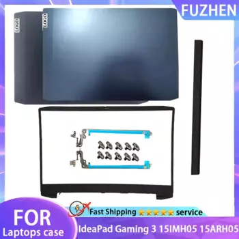 NEW For Lenovo IdeaPad Gaming 3 15IMH05 15ARH05 Laptop LCD Rear Cover/Front Frame/hinge/Axle Cover Top Cover