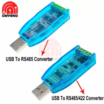 Новый промышленный преобразователь USB в RS485 RS422 Защита обновления Конвертер RS485 V2.0 Стандартный модуль разъема RS-485 A