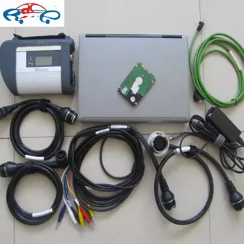 New mb sd connect compact 4 star diagnosis + ноутбук для d630 (с новейшим sd c4 2023,09 v hdd) готов к работе!