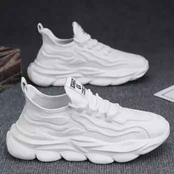 New Men's Casual Shoes Breathable Lightweight Sneakers Fashion Soft Sole Platform Running Shoes Versatile Shoe Кроссовки Мужские