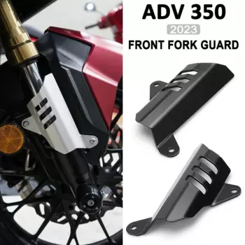 New Motorcycle Accessories Front Fork Guards Protection For HONDA ADV350 Adv350 adv 350 Side Pair Black ADV 350 2023