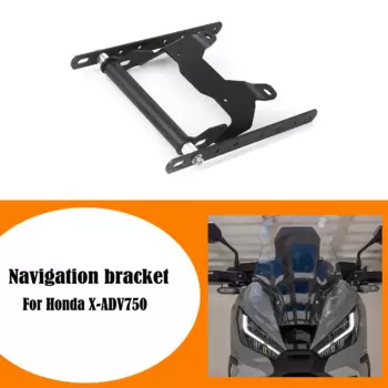 NEW Motorcycle Accessories Phone Holder Stand GPS Navigation Plate Bracket Black For Honda X-ADV750 X-ADV 750 XADV750