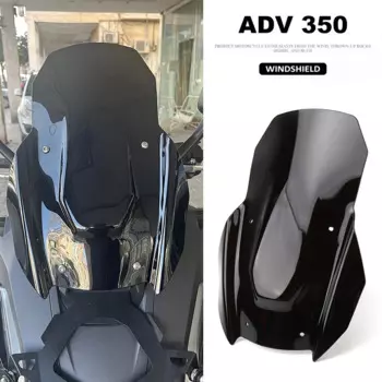 New Motorcycle Accessories Windshield Acrylic Front Windshield Shroud For HONDA ADV350 Adv350 adv350 ADV 350 2022 2023