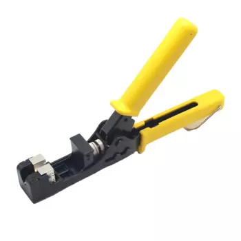 NEW-RJ45 Обжимные клещи Network Nodule с крючком 180 ° Обжимные клещи для модуля сетевого кабеля, кусачки с Cat5e Cat6 Cat7