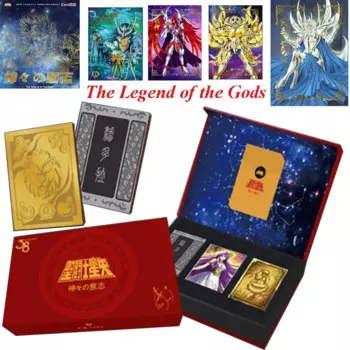 Новая коллекционная карта Saint Seiya, памятная подарочная коробка на 38-летие, фэнтезийная анимация Saori Kido Seiya Aiolia, редкие SP-карты