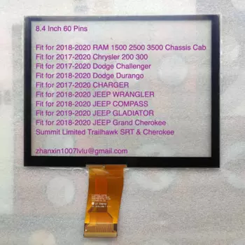 Новая запасная часть Uconnect 8,4-дюймового сенсорного экрана специально для навигации радиостанций Ram Dodge Jeep Chrysler 17-21