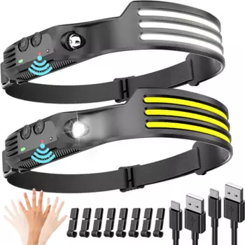 KDULIT CB-689-3 белый налобный фонарь