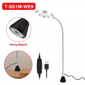 NEWACALOX Лупа 3x с подсветкой