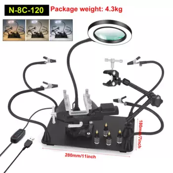 NEWACALOX Магнитный держатель печатной платы 5x