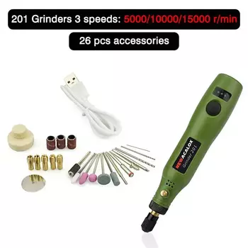 NEWACALOX Мини-шлифмашина USB