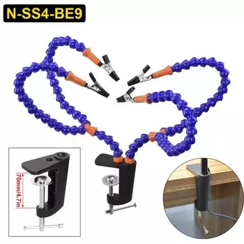 NEWACALOX Паяльник Третья Рука Синий/Черный