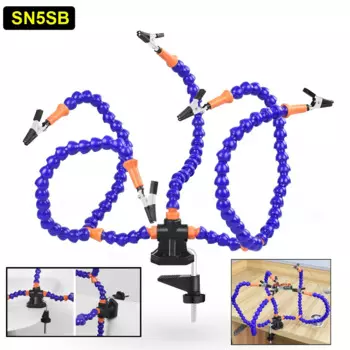 NEWACALOX Паяльные руки с лупой 3x