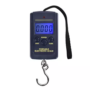 NEWACALOX Подвесные весы 40 кг Черный