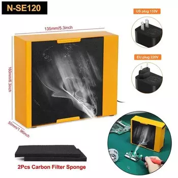 NEWACALOX Сварочный вытяжной вентилятор для пайки 30Вт