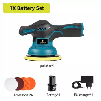 NEWBENY Беспроводной электрический полировщик 12В 150мм