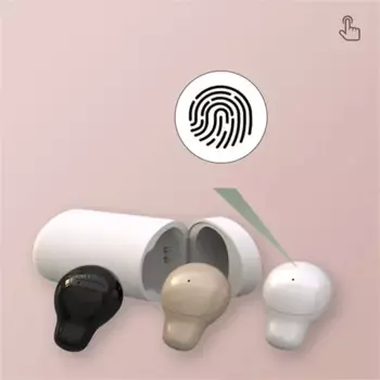 Невидимые беспроводные мини-наушники с сенсорным/громкой связью, Bluetooth 5,0, полувкладыши, без боли, мини-наушники-вкладыши Bluetooth