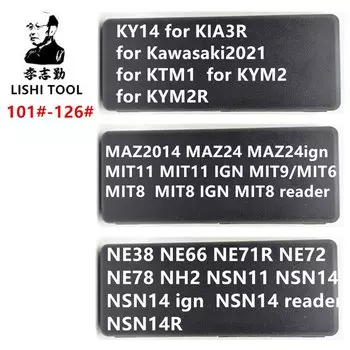 NewLishi 101-126 # KY14 для KIA3R для Kawasaki2021 для KTM1for KYM2 для KYM2R MAZ2014 MAZ24ign MIT11IGN MIT9/MIT6 NE38 NE66 NE71R
