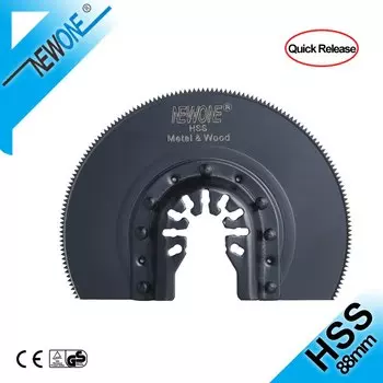 NEWONE HSS быстросъемные многофункциональные Осциллирующие лезвия пилы электрическая мощность таймер пилы аксессуары для резки металла древесины в полотнике пилы