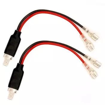 NHAUTP 1 пара H1 адаптерный кабель, разъем для проводки для HID светодиодная лампа для фар, аксессуары для автомобильных фар