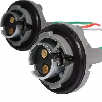 NHAUTP 2 шт. 1157 цоколь для лампы BAY15D держатель лампы P21/5 Вт адаптер базовый разъем для стоп-сигналов автомобильные аксессуары