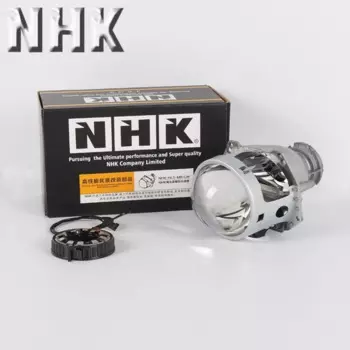 NHK прозрачные линзы Bi-xenon BRT проектор 3,0 дюймов синяя пленка проектор автомобильные аксессуары