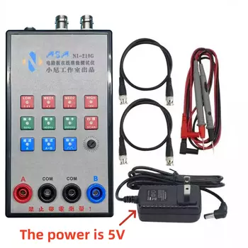 NI210G ручной профессиональный тестер кривой VI AB двухканальный дисплей
