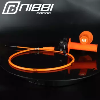 NIBBI поворотная ручка дроссельной заслонки, велосипедные ручки для бездорожья с тросом дроссельной заслонки, ручка 22 мм в сборе, аксессуары для мотоциклов для мотокросса