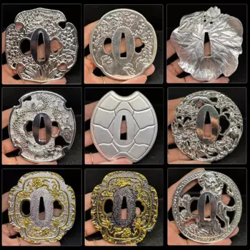 Серебряный сплав катаны Цуба SWORD