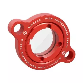 NICECNC для Beta 2015-2024 RR 350 390 430 480 гоночного мотоцикла, прозрачная крышка масляного фильтра, крышка Enduro RRS 350 390 430 500 2021