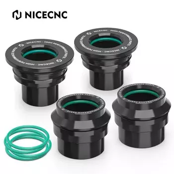 NiceCNC для GasGas 2024 EC 300 EC250 EX EXF EC ECF MC MCF 250 300 EC250F MC300 22 мм проставки для передних и задних колес, воротники ступицы, уплотнительные кольца