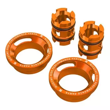 NiceCNC для KTM 125 250 350 500 XCW EXC EXCF TPI 6 дней 2017-2022 350 500 XCFW 2020-2022 Комплект опускания передней вилки для WP XPlor 48