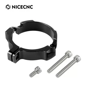 NICECNC мотоциклетная алюминиевая защитная крышка выхлопного фланца для Husqvarna TE TC TX 250 300 для KTM SX XC XCW XC-W Six Days 2017-2022