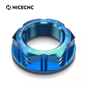 NiceCNC рулевая гайка для Yamaha YZ250 YZ125 2006-2021 YZ125X YZ250X 2020-2022 YZ250F YZ450F 2006-2009 WR250F WR250FX WR450F