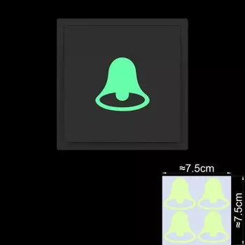 NICELET Светящиеся наклейки для дверного звонка