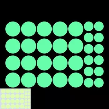 NICELET Светящиеся наклейки для стен, набор из 1 штуки