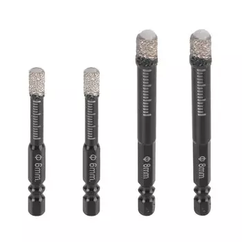 NICEYARD Алмазное сверло GlassDrill 5/6/8/10/12 мм