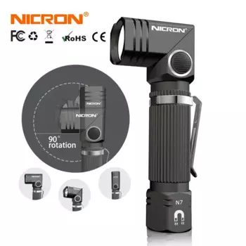 NICRON фонарик Handfree N7