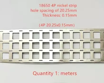Никелевые полоски для литиевой батареи 18650, 2P/3P/4P5P/6P, соединительная деталь никелевого ремня для точечной сварки