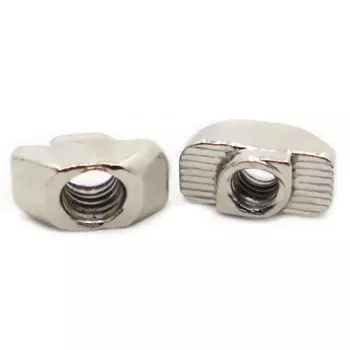 M3 M4 M5 M6 M8 Никелевая гайка с молотчатой головкой T-образная гайка с закрепляющим соединителем для алюминиевого профиля ЕС 2020 3030 4040 4545