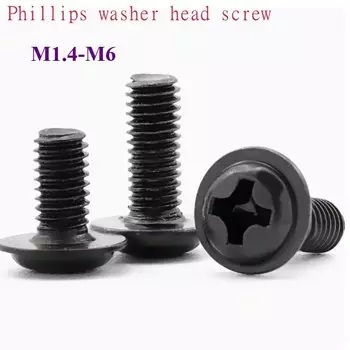 Никелированные шайбы KEETOGETHER из углеродистой стали M1.4-M6