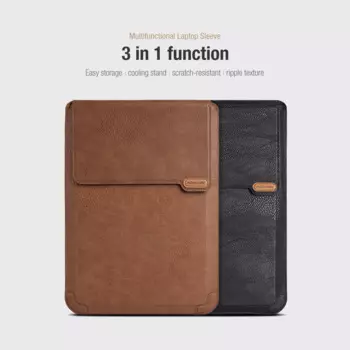 Nillkin для Macbook Pro 13, 14, 15, 16 дюймов, сумка для ноутбука с подставкой для ноутбука и ковриком для мыши, модная деловая тканевая сумка для ноутбука