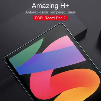 NILLKIN для Redmi Pad 2 H + Взрывобезопасное Закаленное стекло Защитная закаленная пленка Толщина 0,33 мм Твердость 9H ультратонкое HD